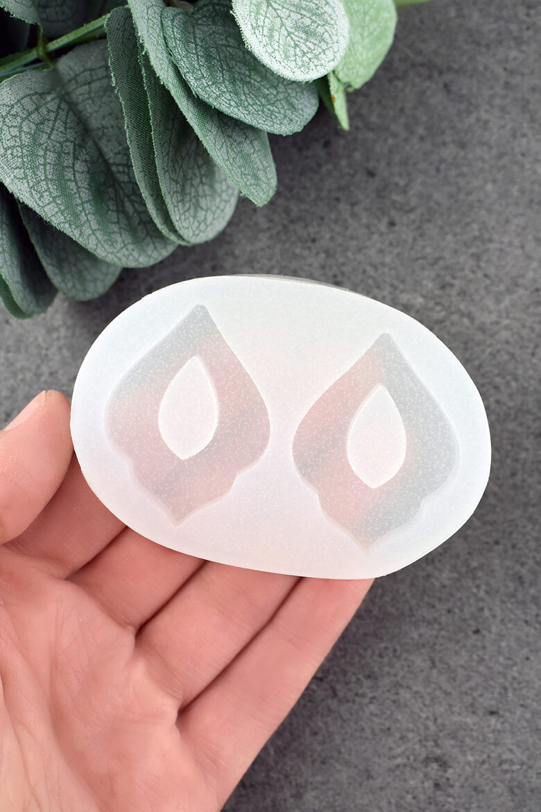 Earrings silicone mold