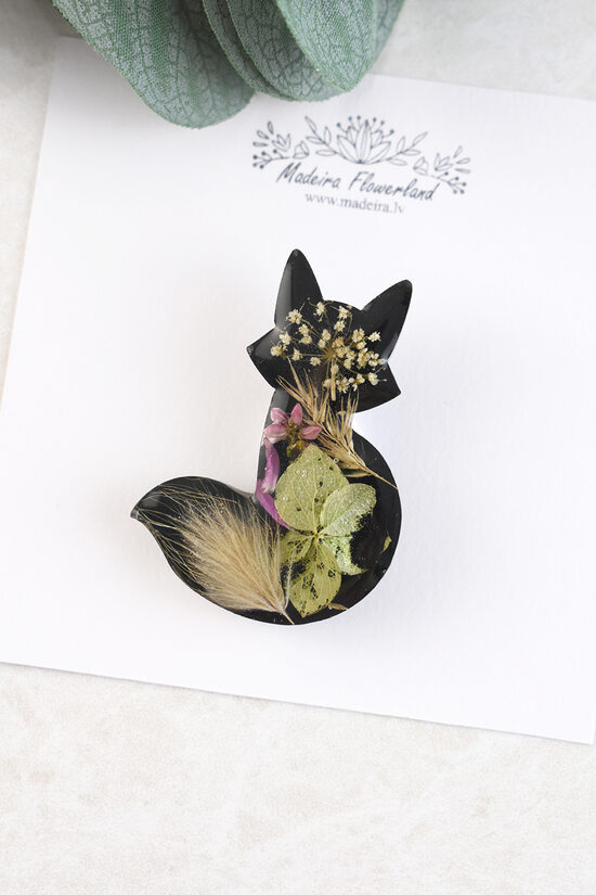 Fox Brooch Pin