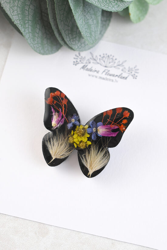 Jacket pin butterfly