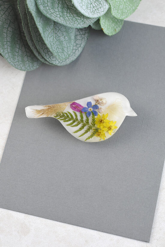 Bird brooch | Handmade