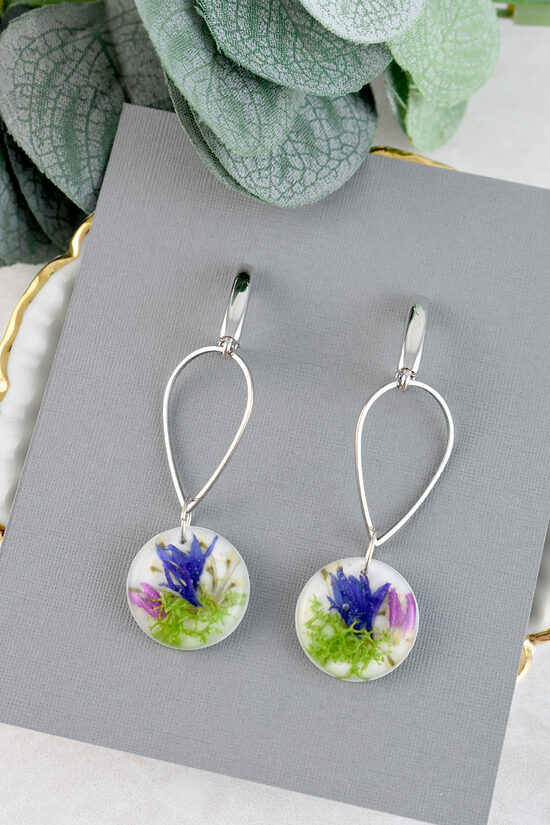 Gari auskari ar aplīšiem