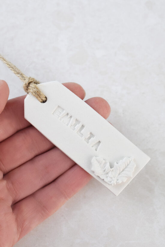 Personalizēts Ziemassvētku dāvanu piekariņš 