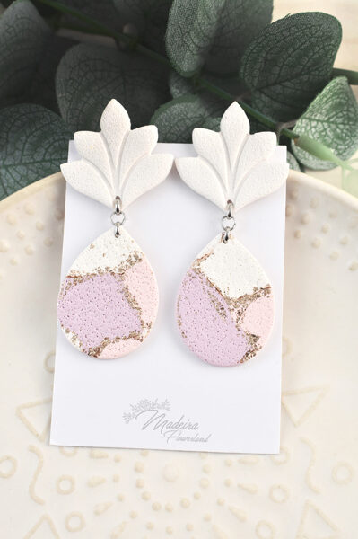 Polymer clay earrings