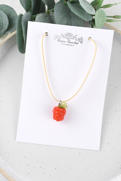 Necklace ''Raspberry''