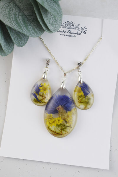 Cornflowers jewelry